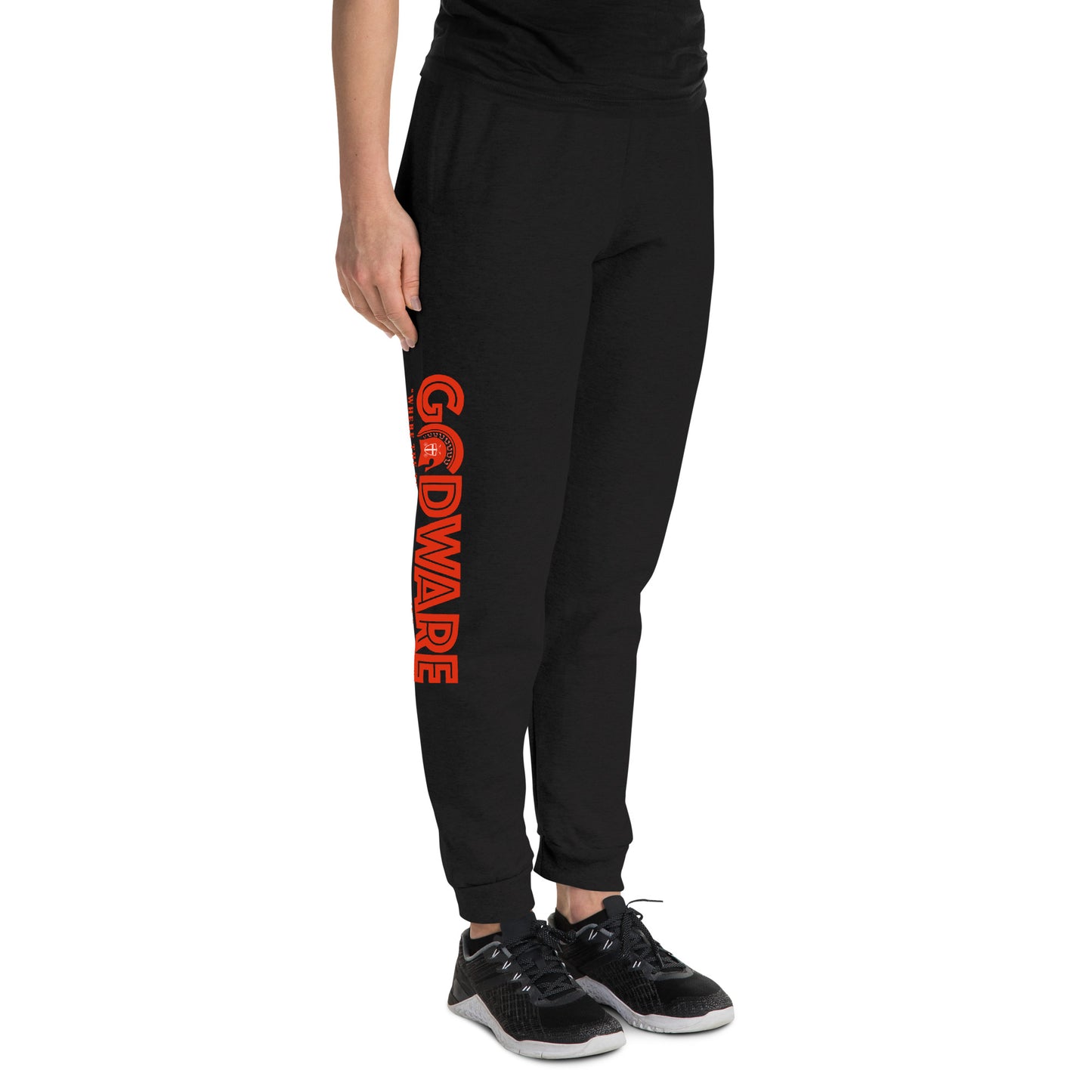 Godware Unisex Joggers/Sweatpants - Red Print