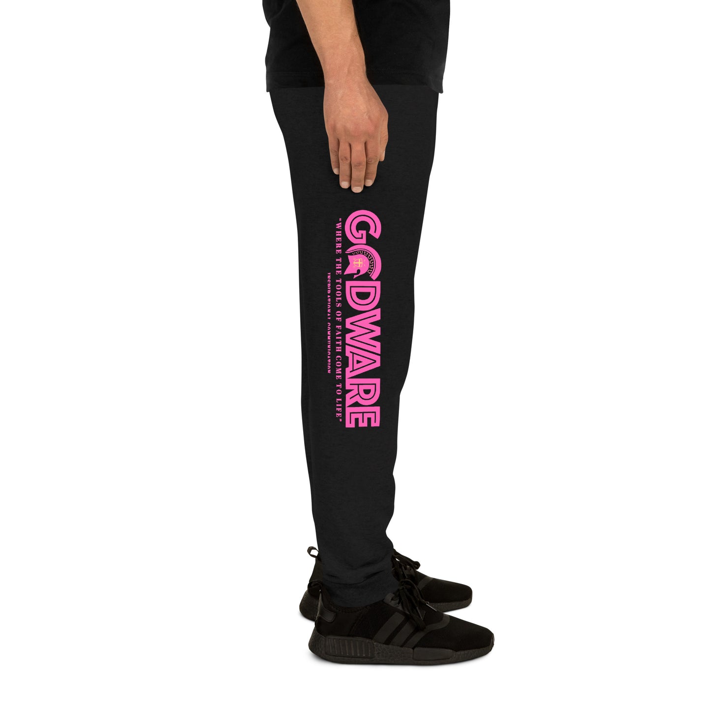 Godware Unisex Joggers/Sweatpants - Hot Pink