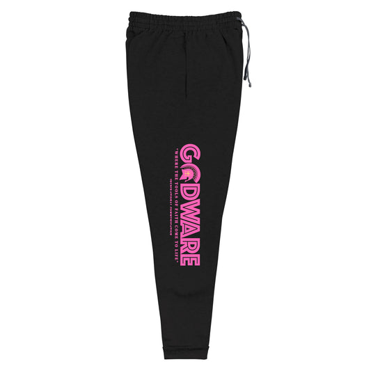Godware Unisex Joggers/Sweatpants - Hot Pink