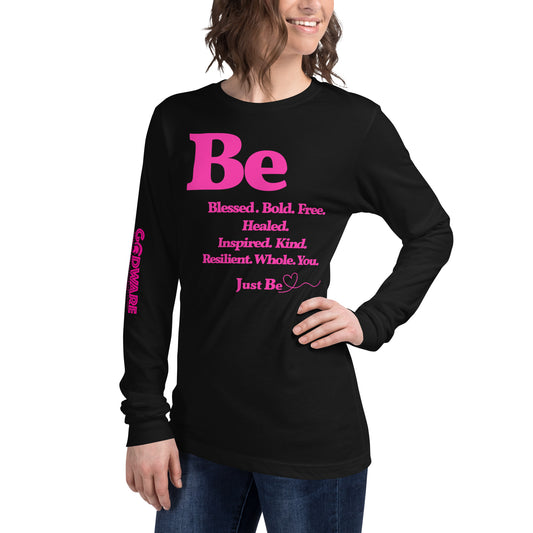 T-Shirt - Be Inspired long-sleeve unisex tee
