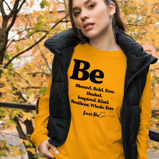 T-Shirt - Be Inspired long-sleeve unisex tee