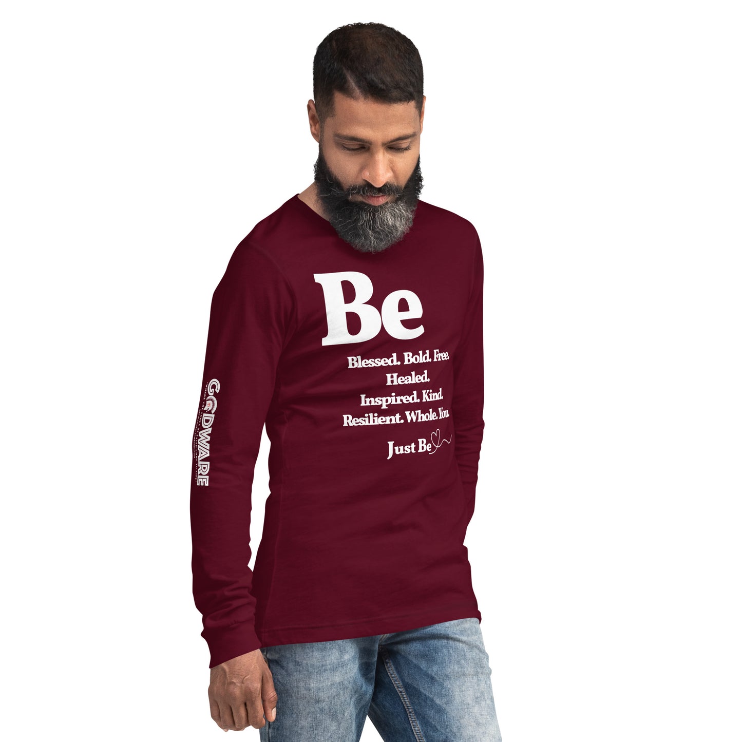 Be Inspired unisex long sleeve tee