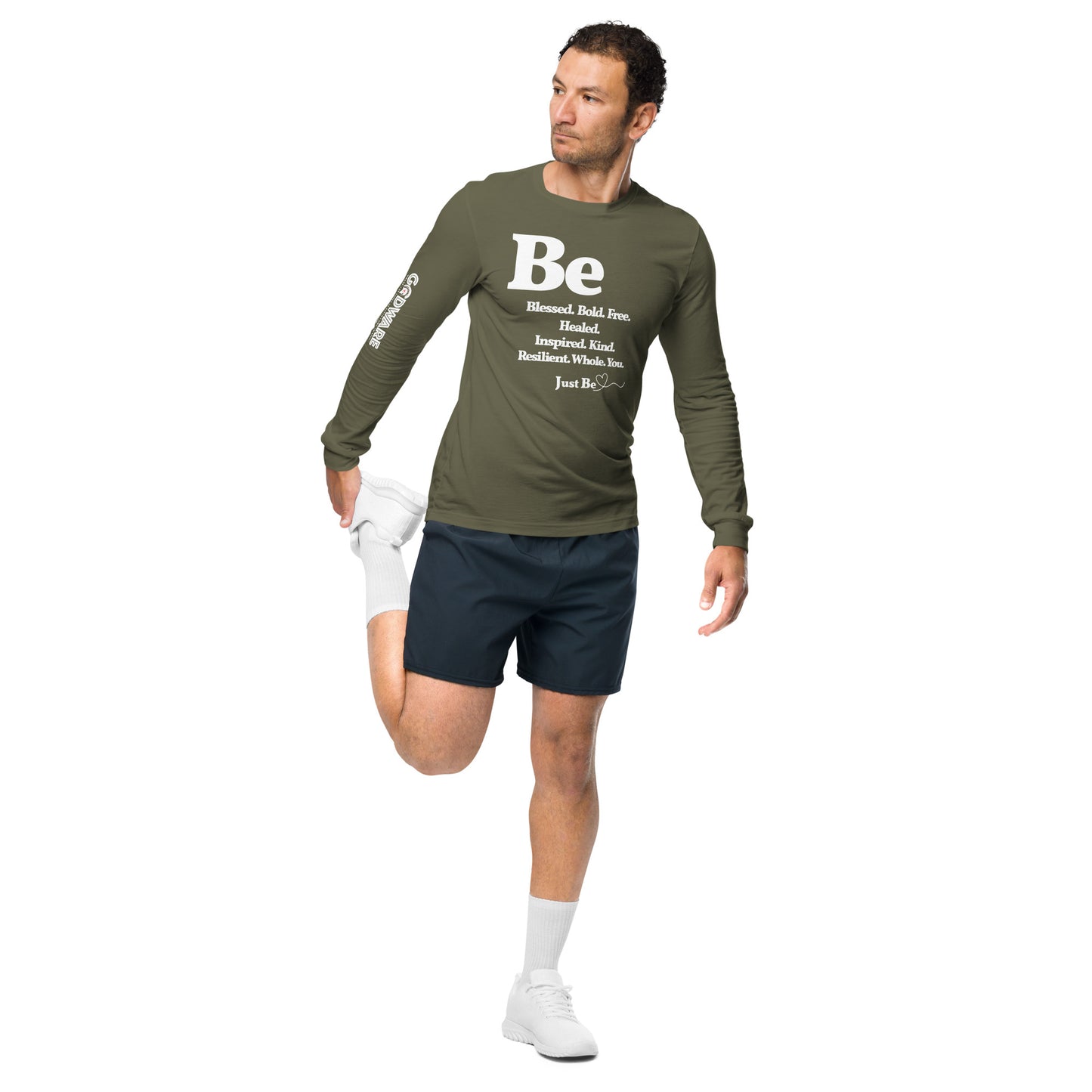 Be Inspired unisex long sleeve tee