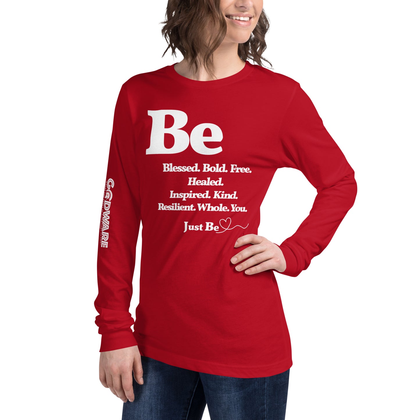 Be Inspired unisex long sleeve tee