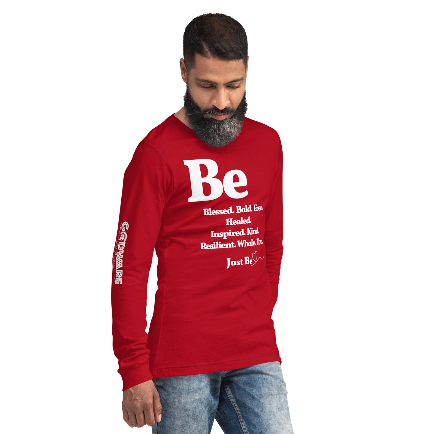 Be Inspired unisex long sleeve tee