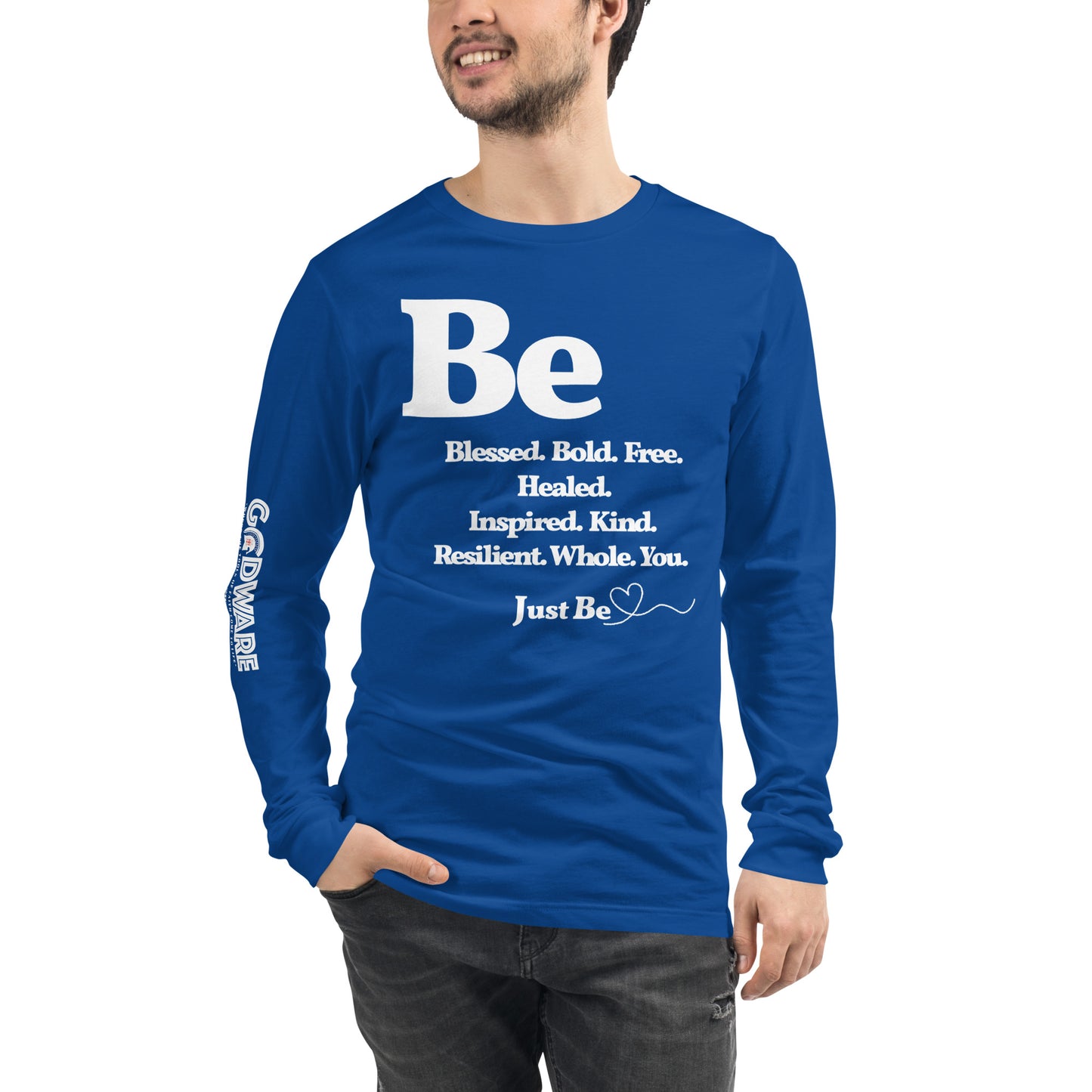 Be Inspired unisex long sleeve tee