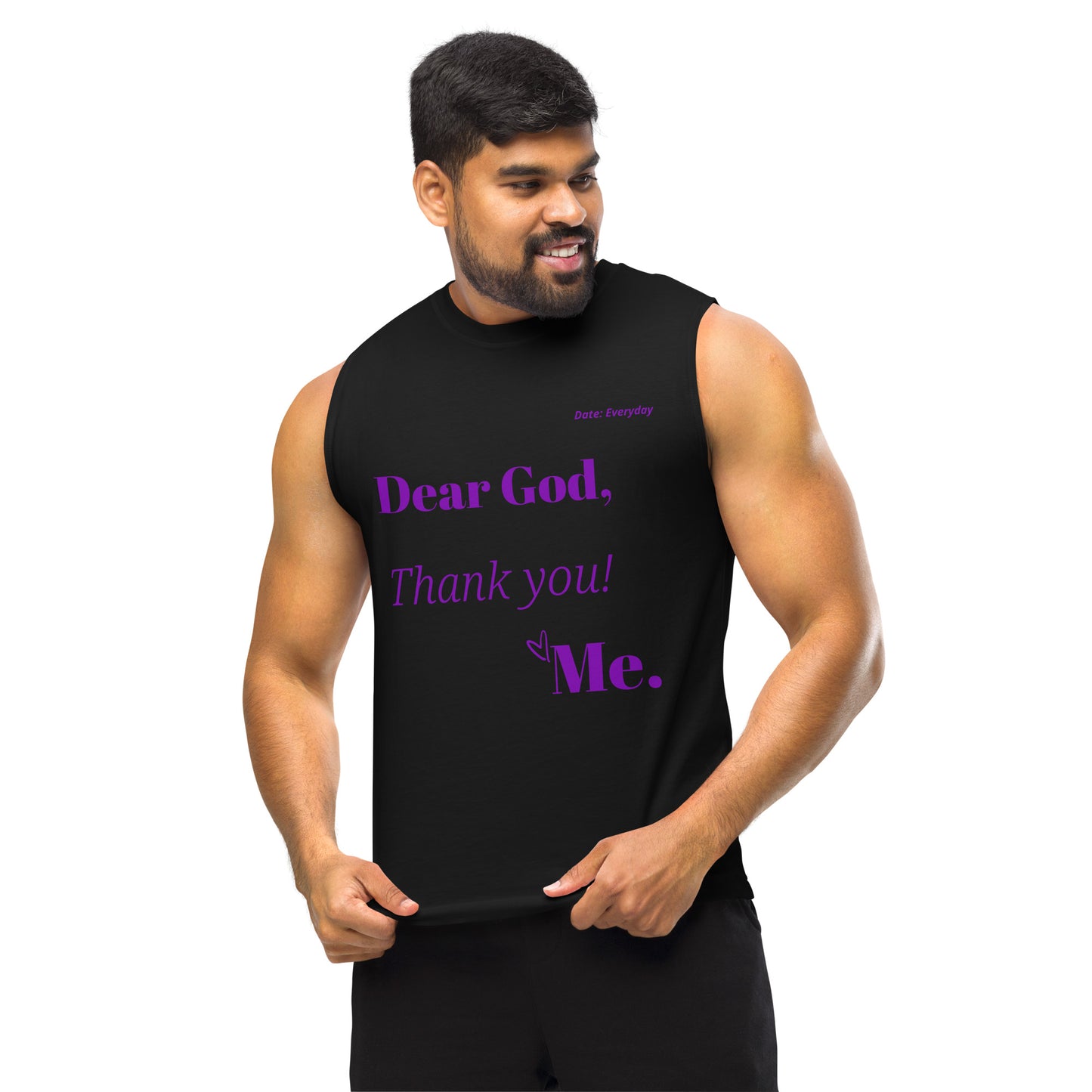 Dear God Unisex Sleeveless Shirt