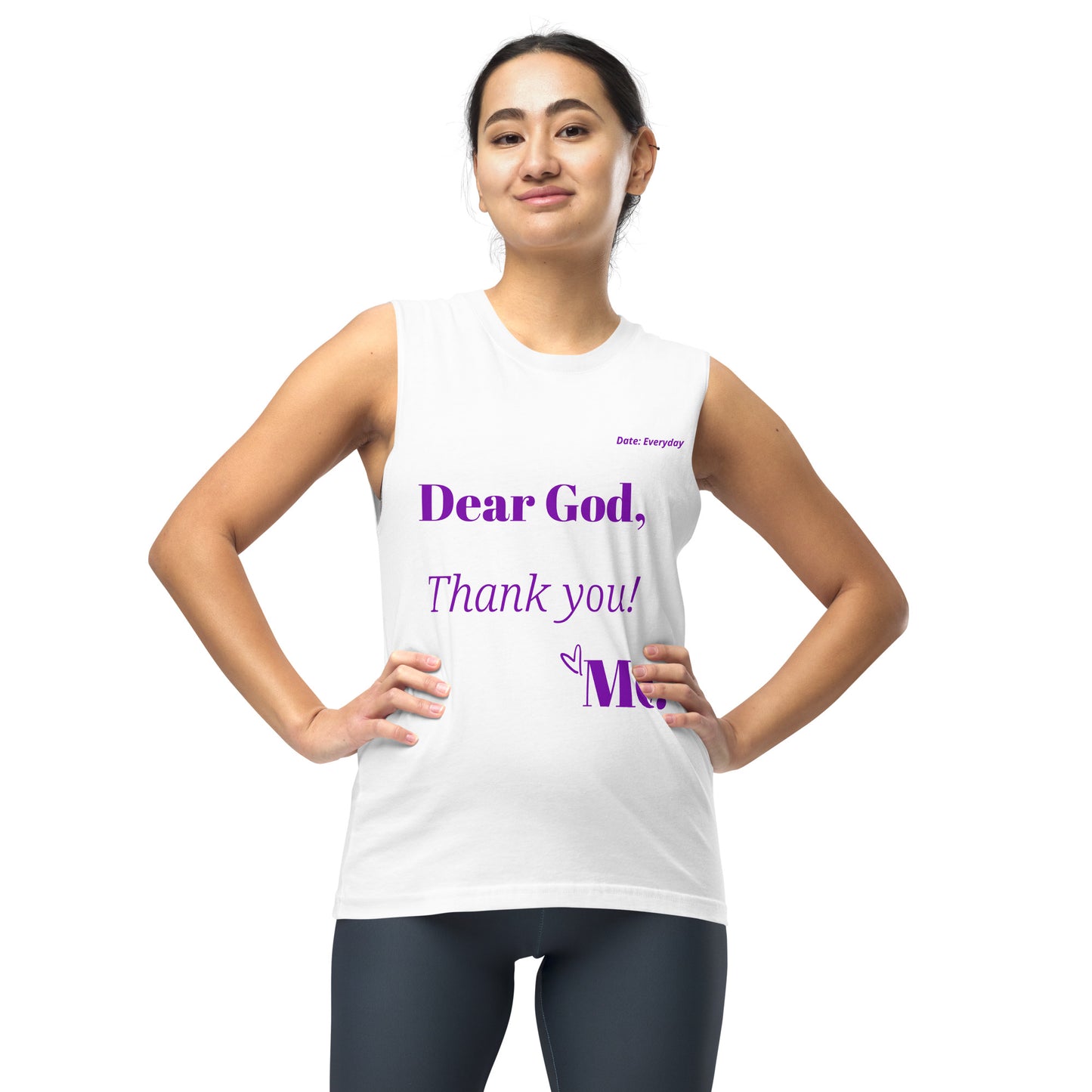 Dear God Unisex Sleeveless Shirt