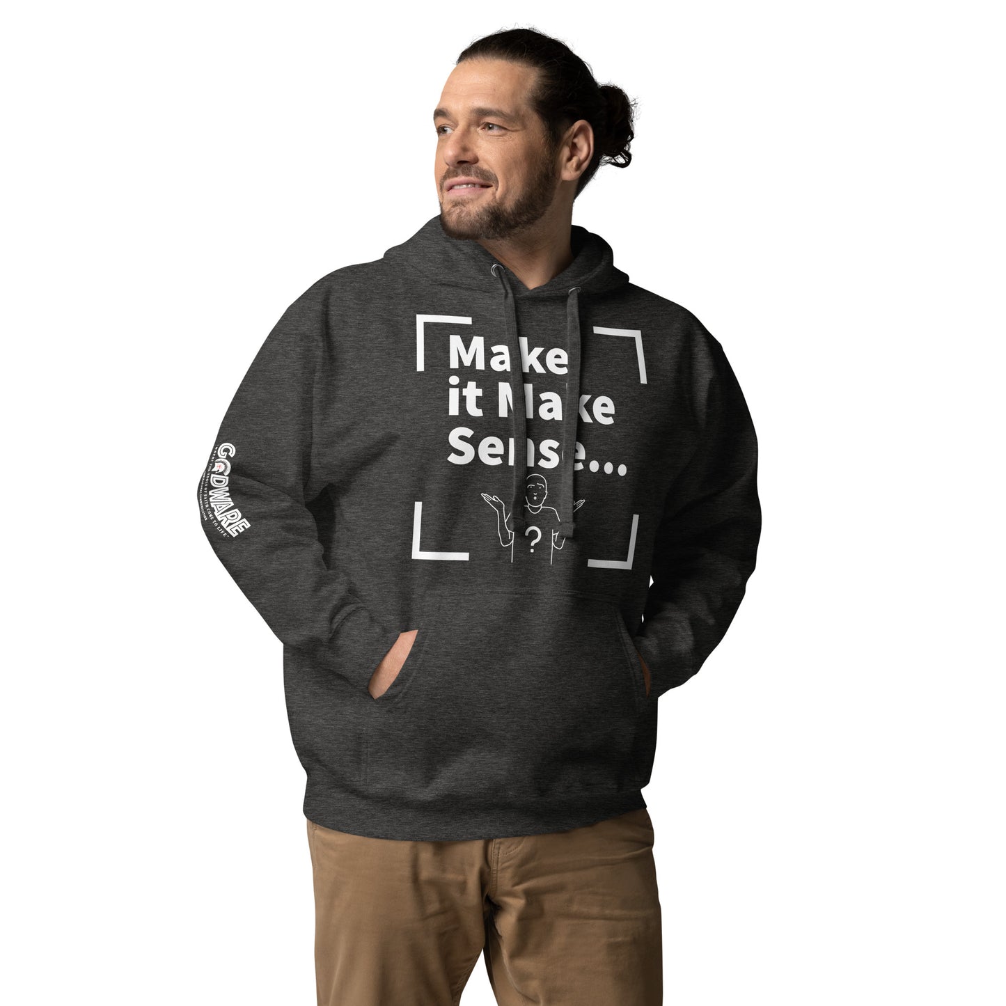 Make Sense Premium Cotton Hoodie-Soft colors