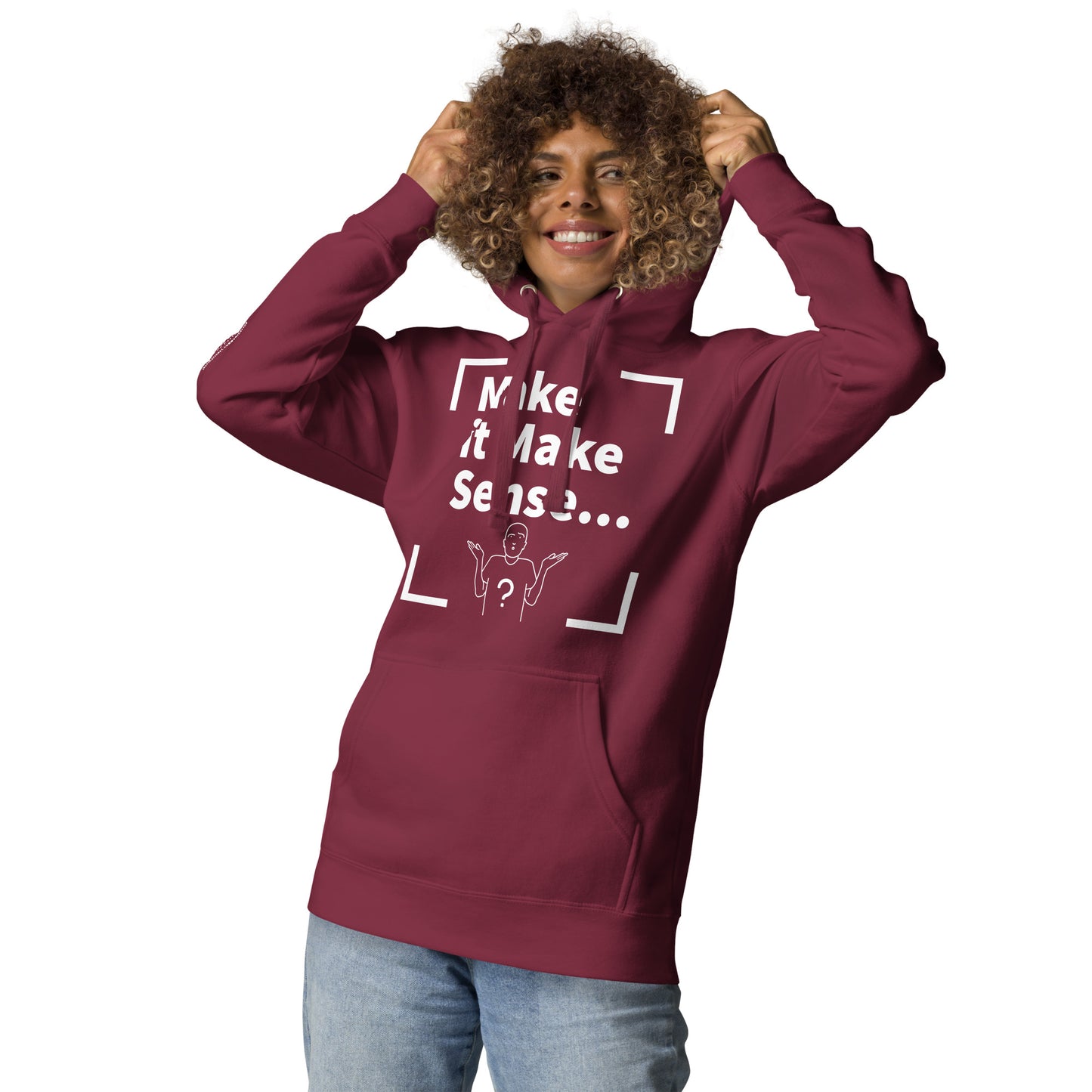 Make Sense Premium Cotton Hoodie-Soft colors