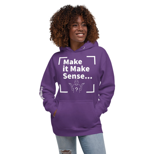Make Sense Premium Cotton Hoodie-Soft colors
