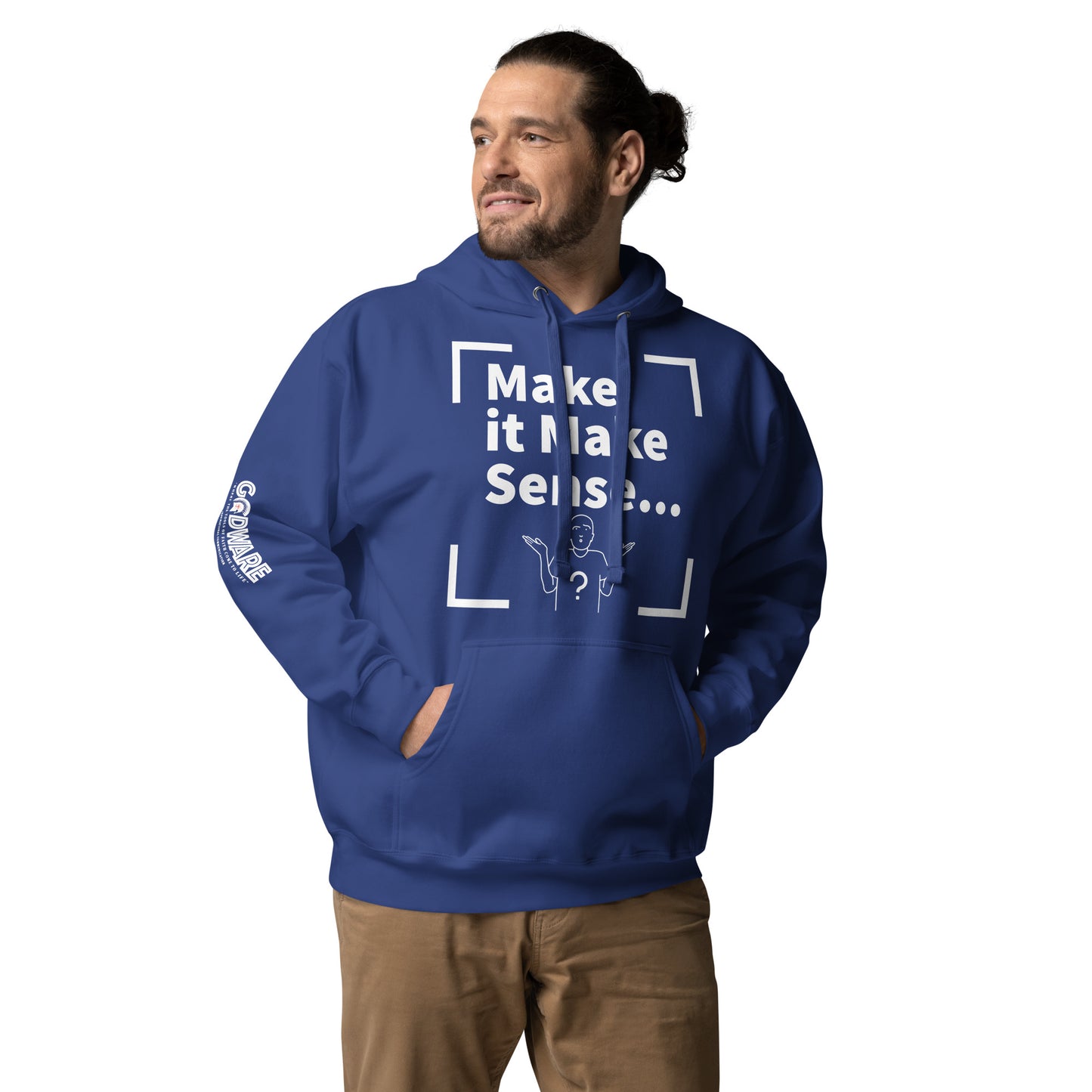 Make Sense Premium Cotton Hoodie-Soft colors