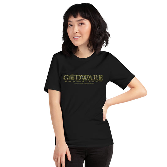 Godware short-sleeve crew neck t-shirt  - Camo print