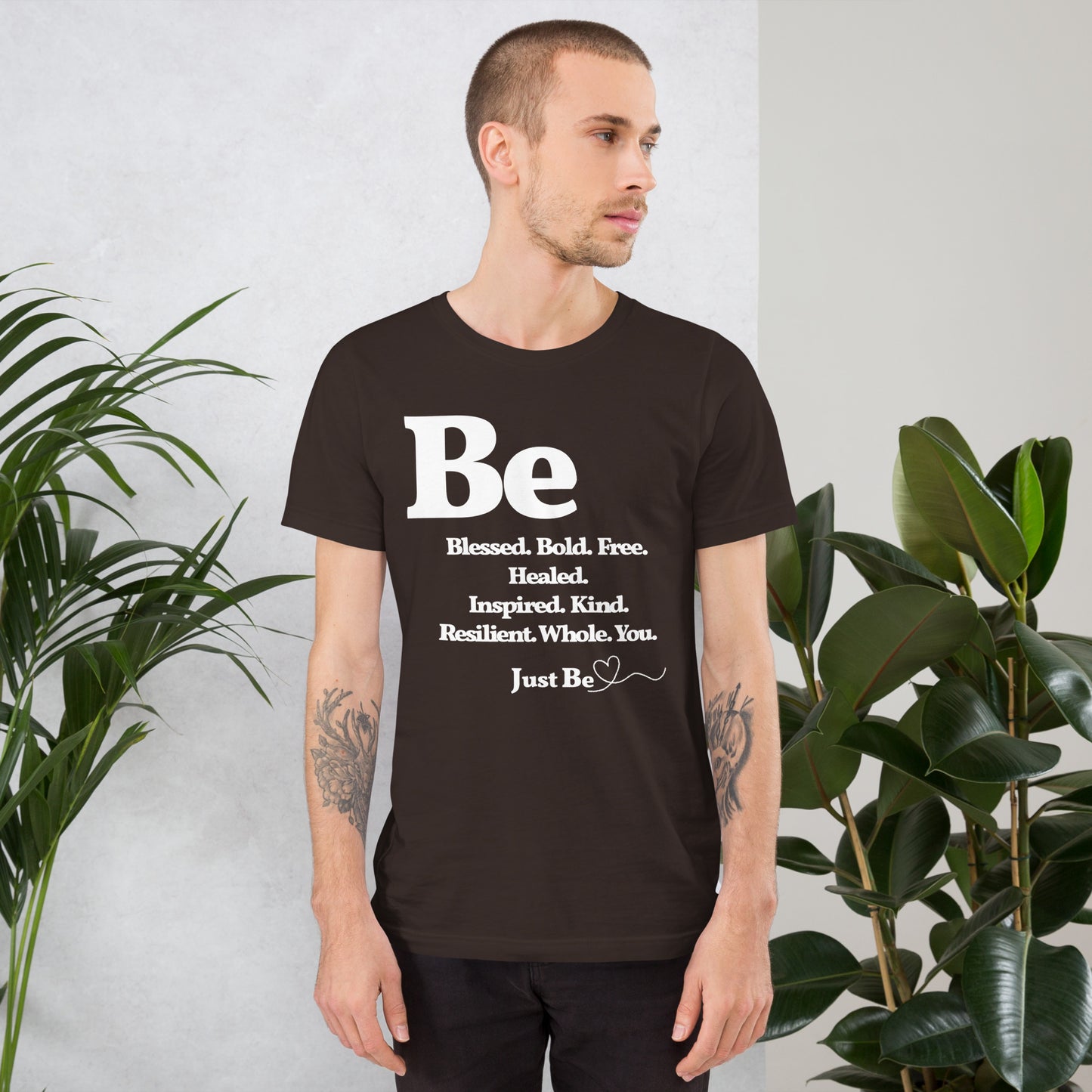 Be Inspired short-sleeve unisex t-shirt