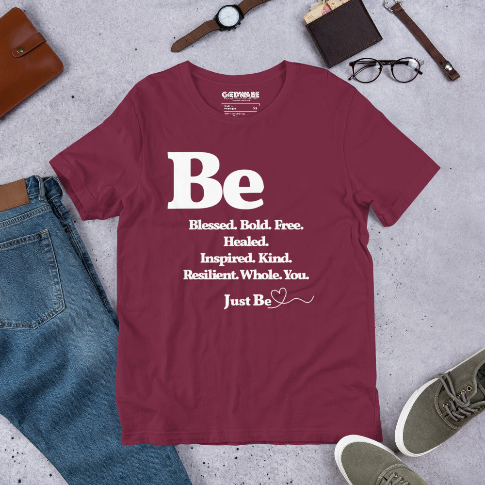 Be Inspired short-sleeve unisex t-shirt