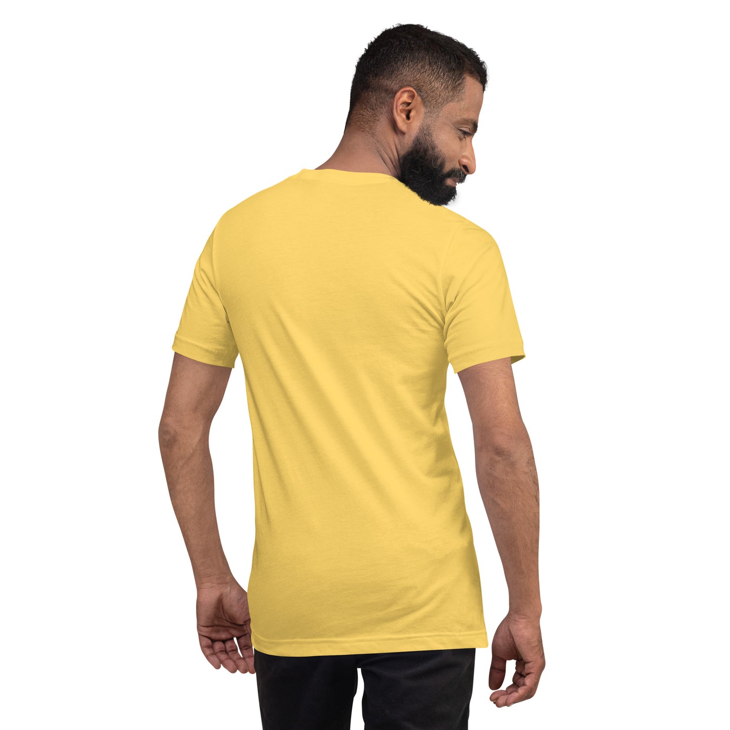 Worship Unisex cotton t-shirt (black print)