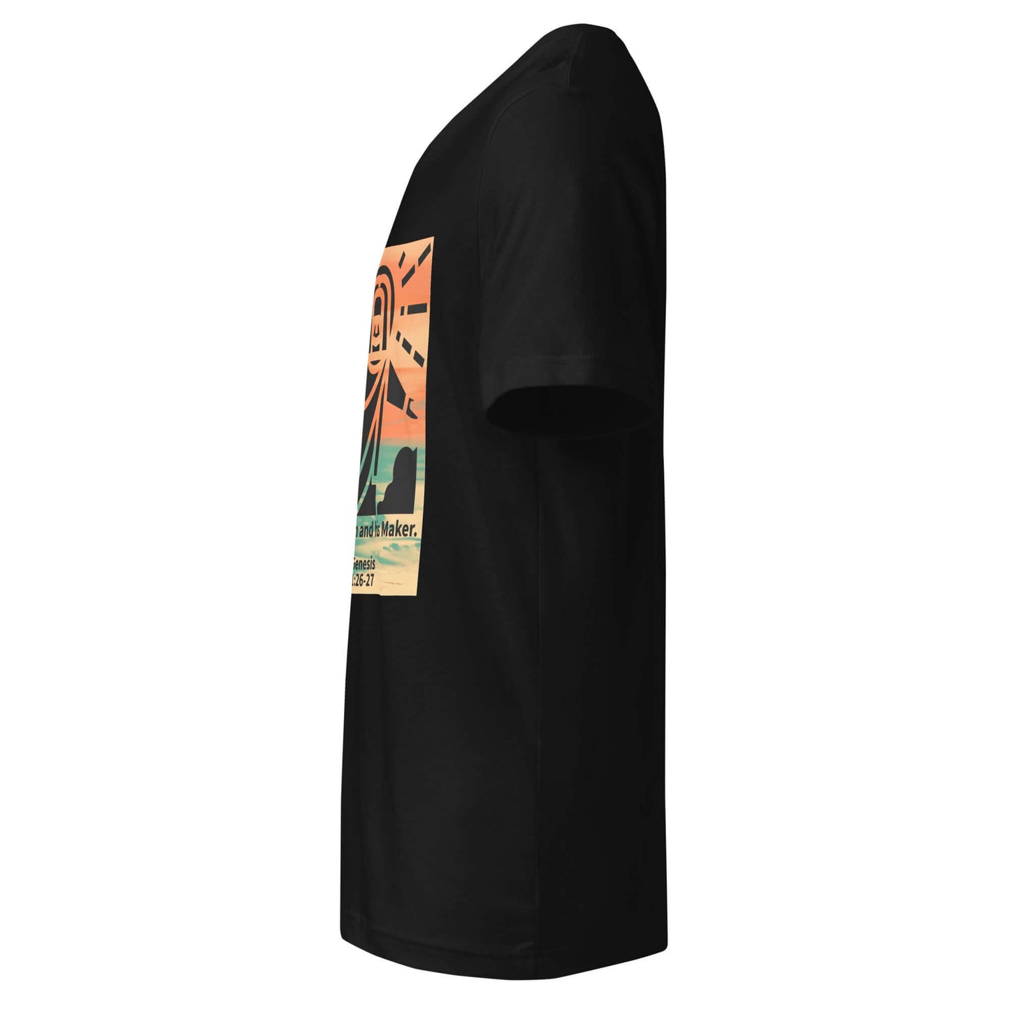 Man praying with God image