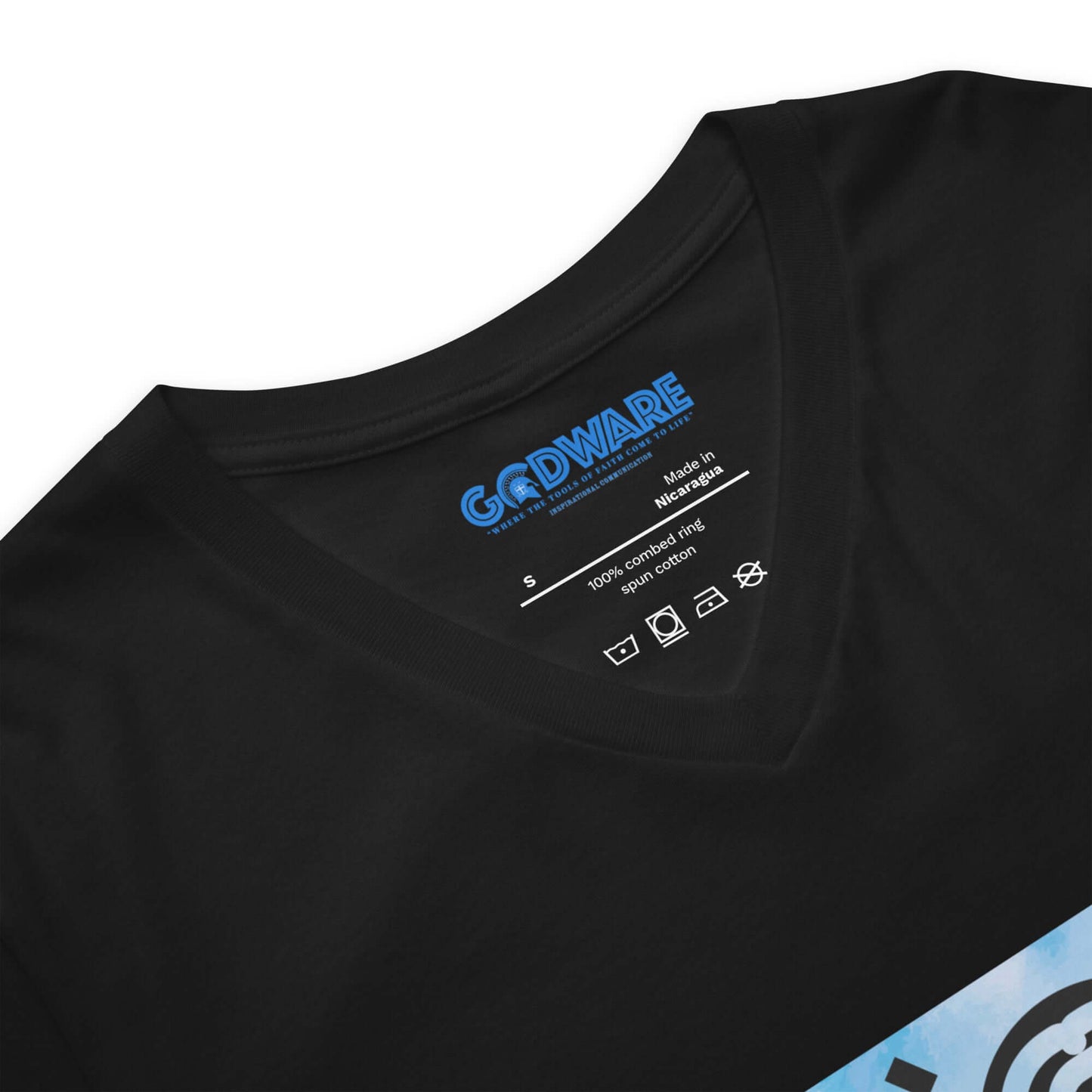 Man praying with God image