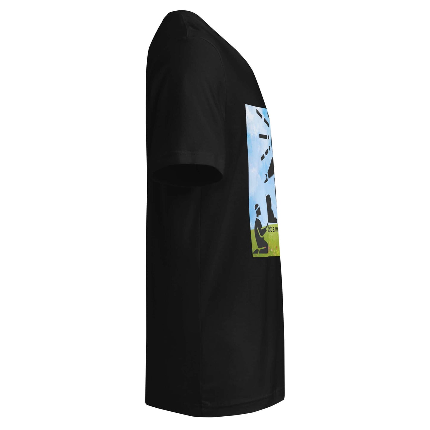 Man praying with God image