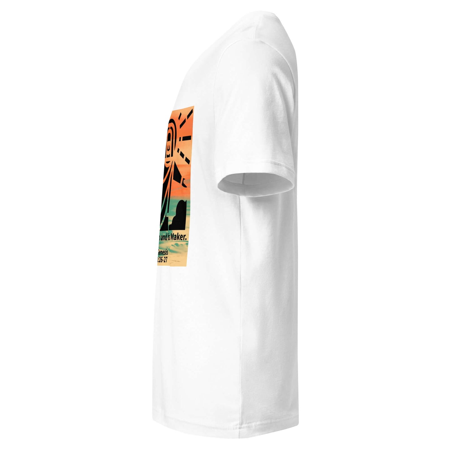 Man praying with God image