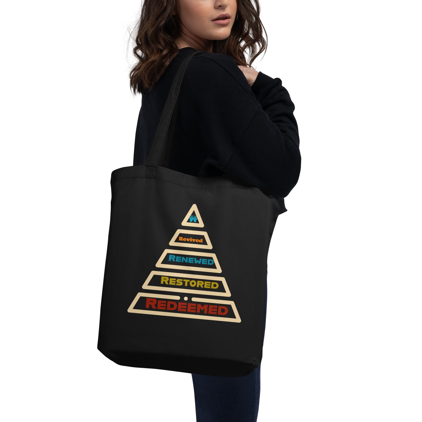 Tote Bag - Redeemed (Cream trim)