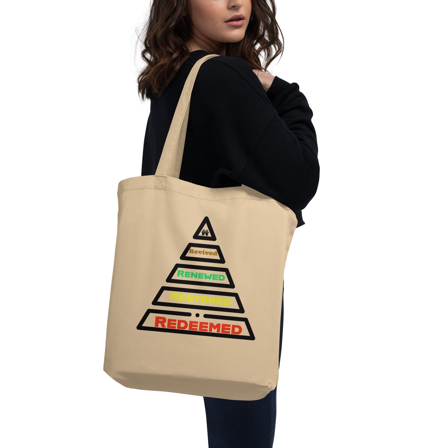 Tote Bag - Redeemed (Black trim)