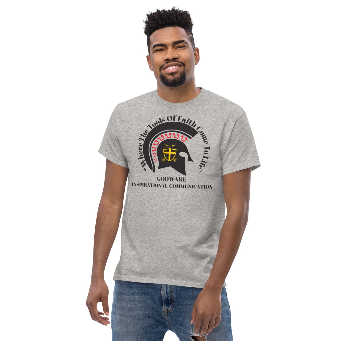 Godware Men's short-sleeve tee (Black logo)