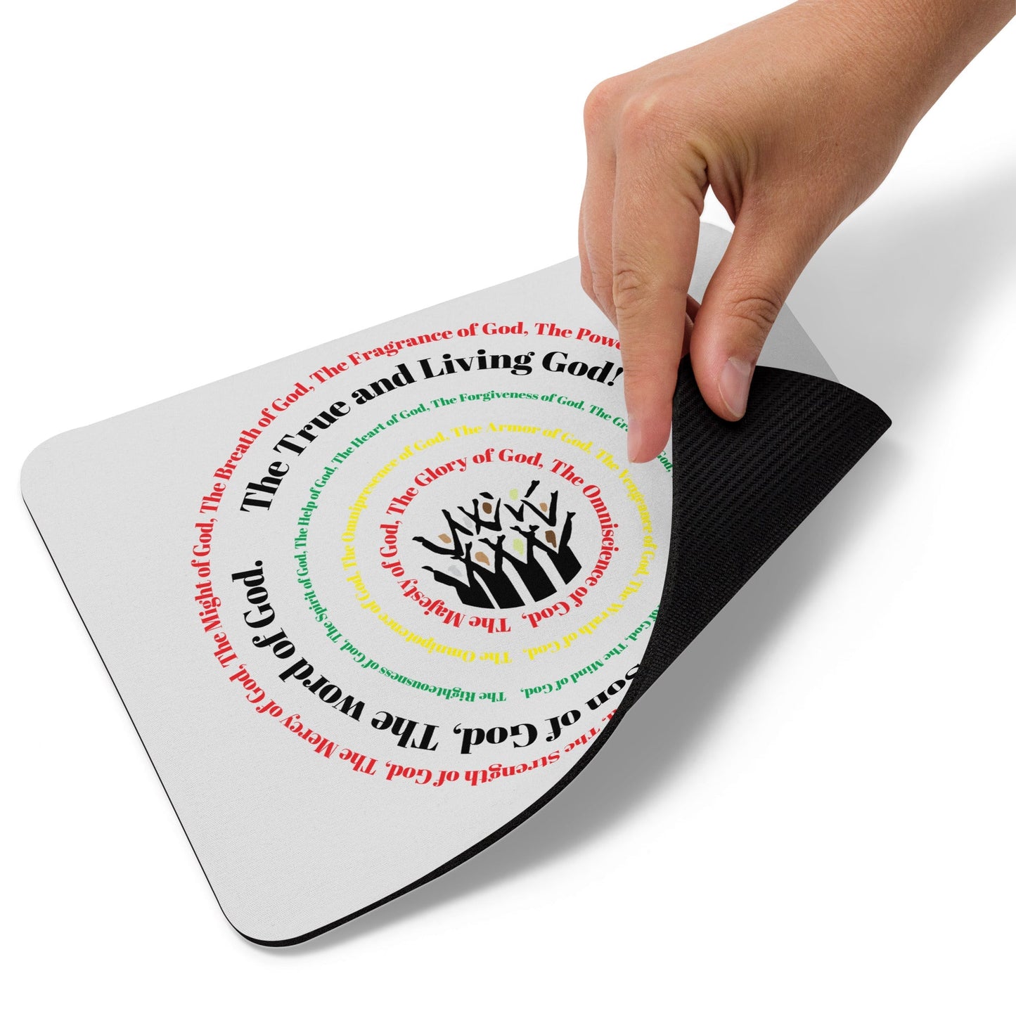Inspirational Mouse Pad - Attributes