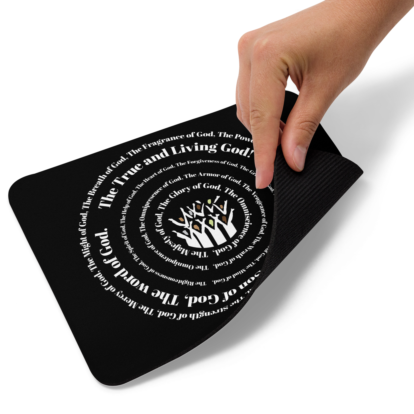 Inspirational Mouse Pad - Attributes