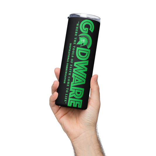 Godware Logo Stainless steel tumbler - Green