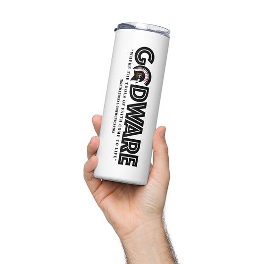 Godware Logo Stainless steel tumbler - Black print
