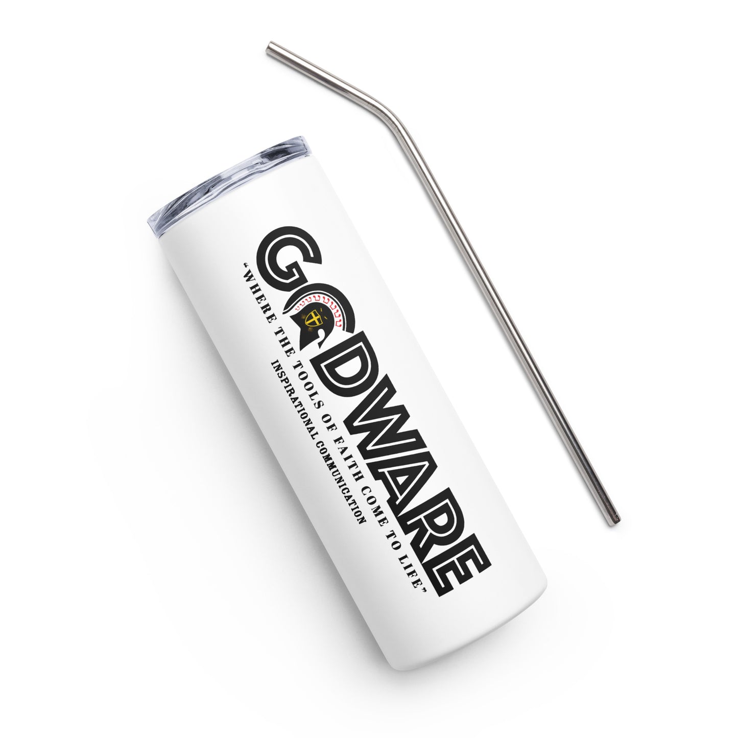 Godware Logo Stainless steel tumbler - Black print