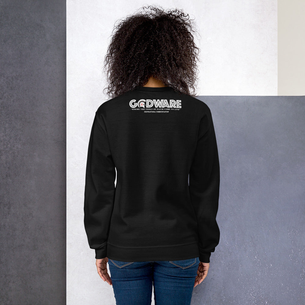 I Love You Sweatshirt - White print