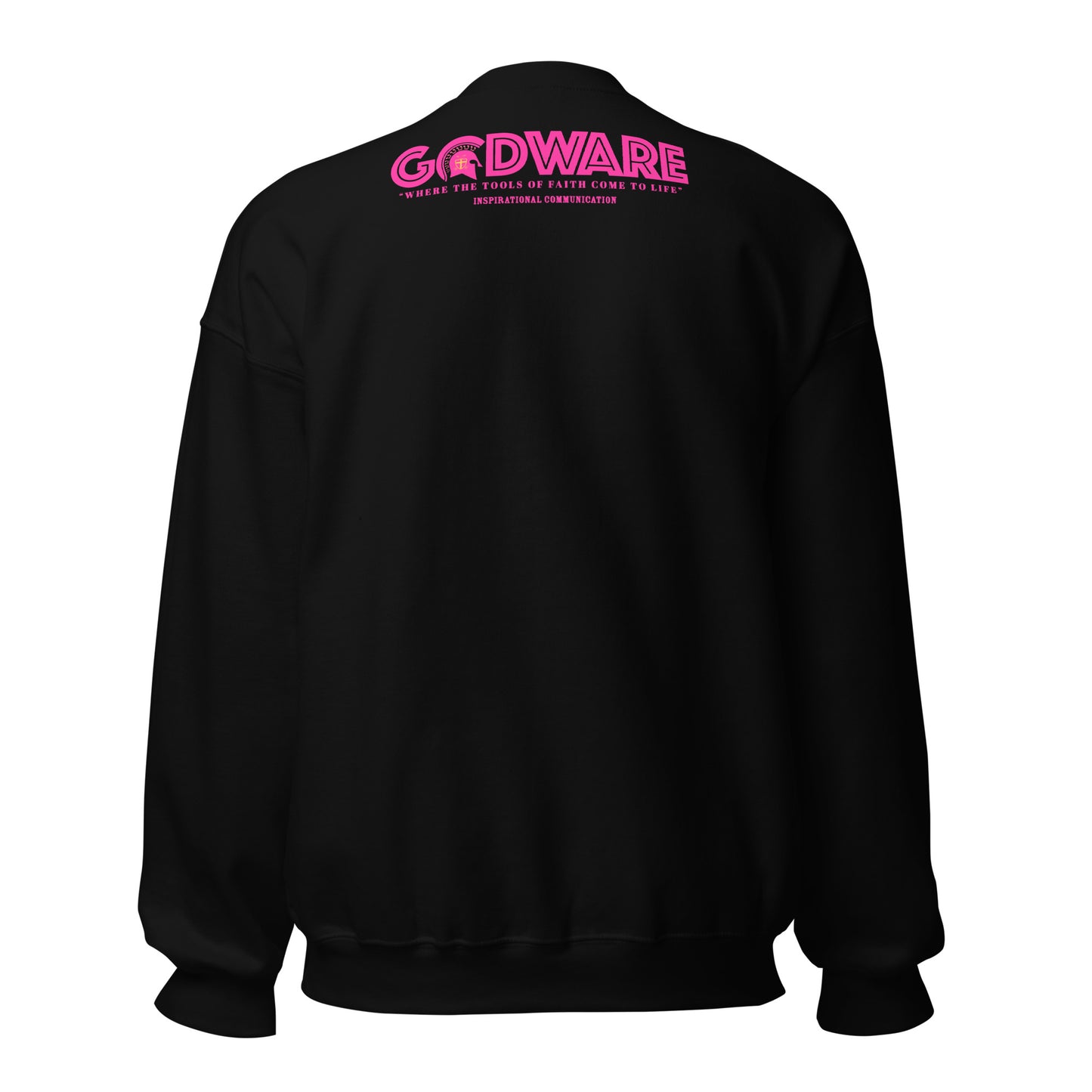 Unapologetic Inspirational Sweatshirt - Pink print
