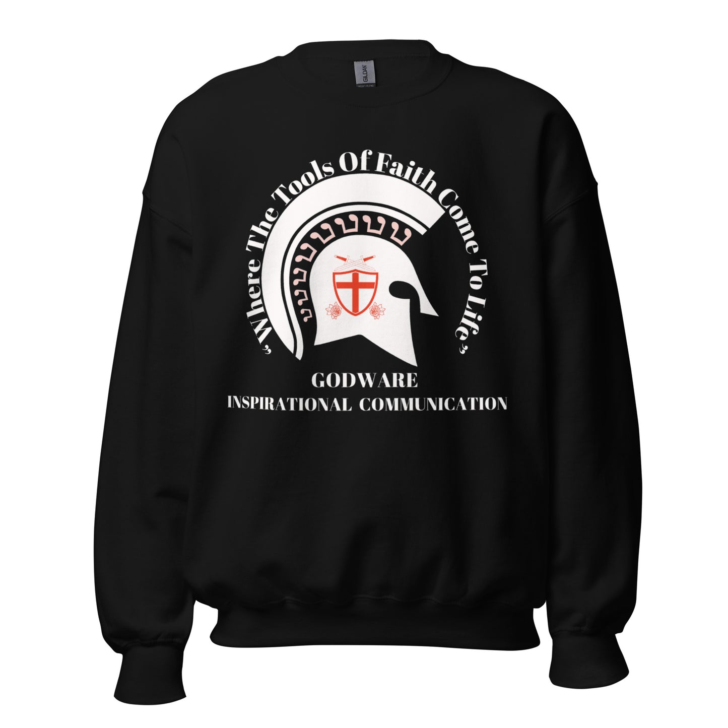Godware Crew Neck Sweatshirt - White logo