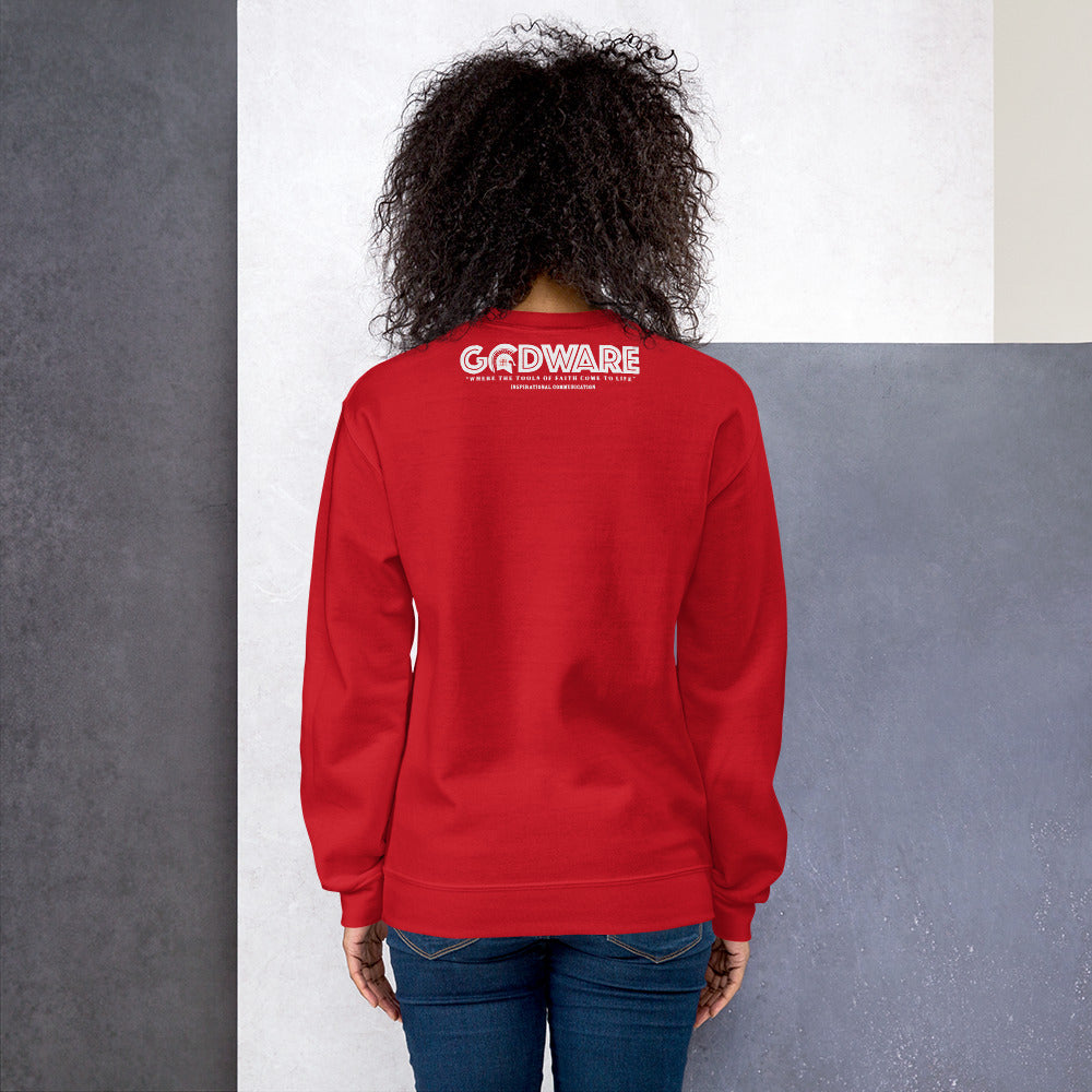 Godware Crew Neck Sweatshirt - White logo