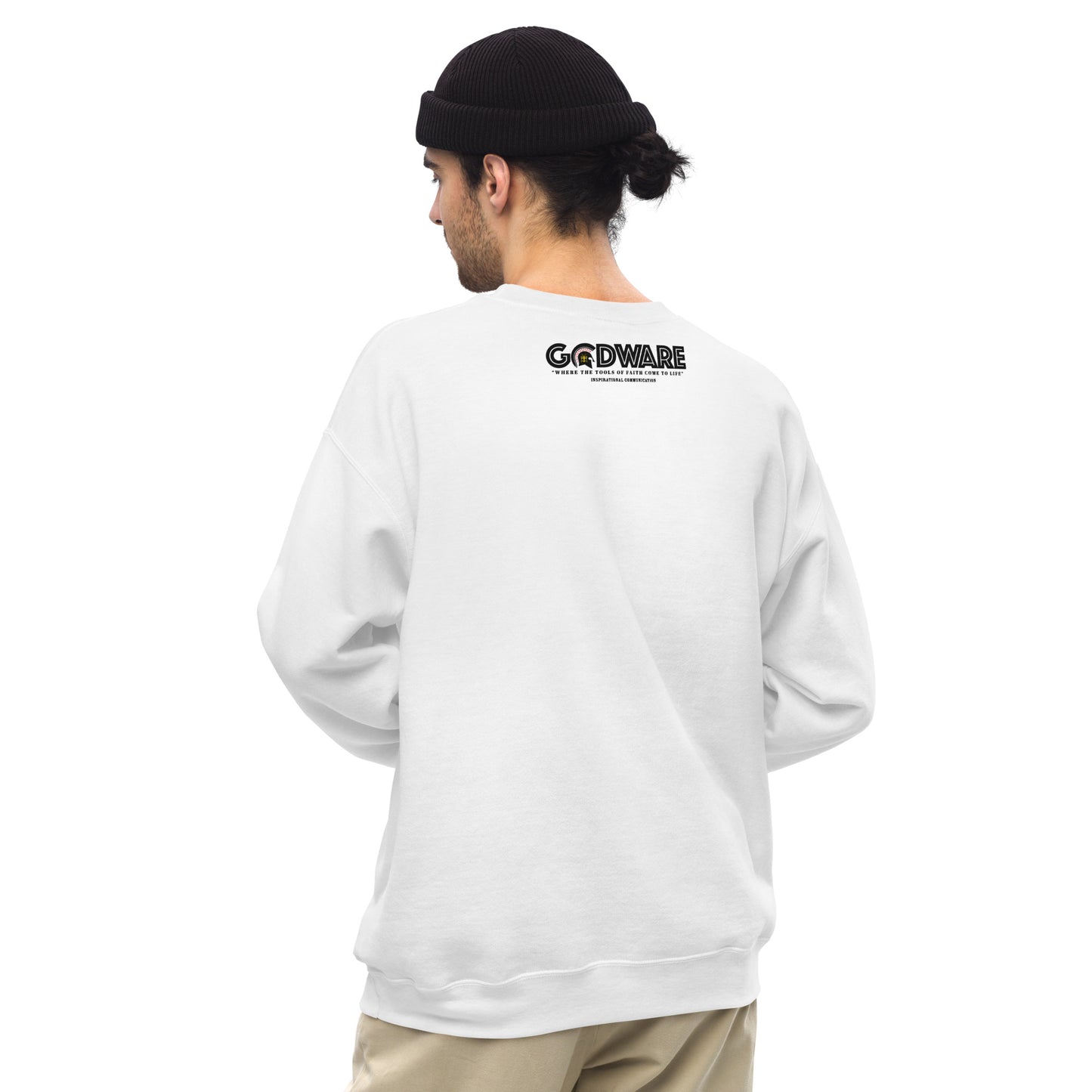 Unapologetic Inspirational Sweatshirt - Black print