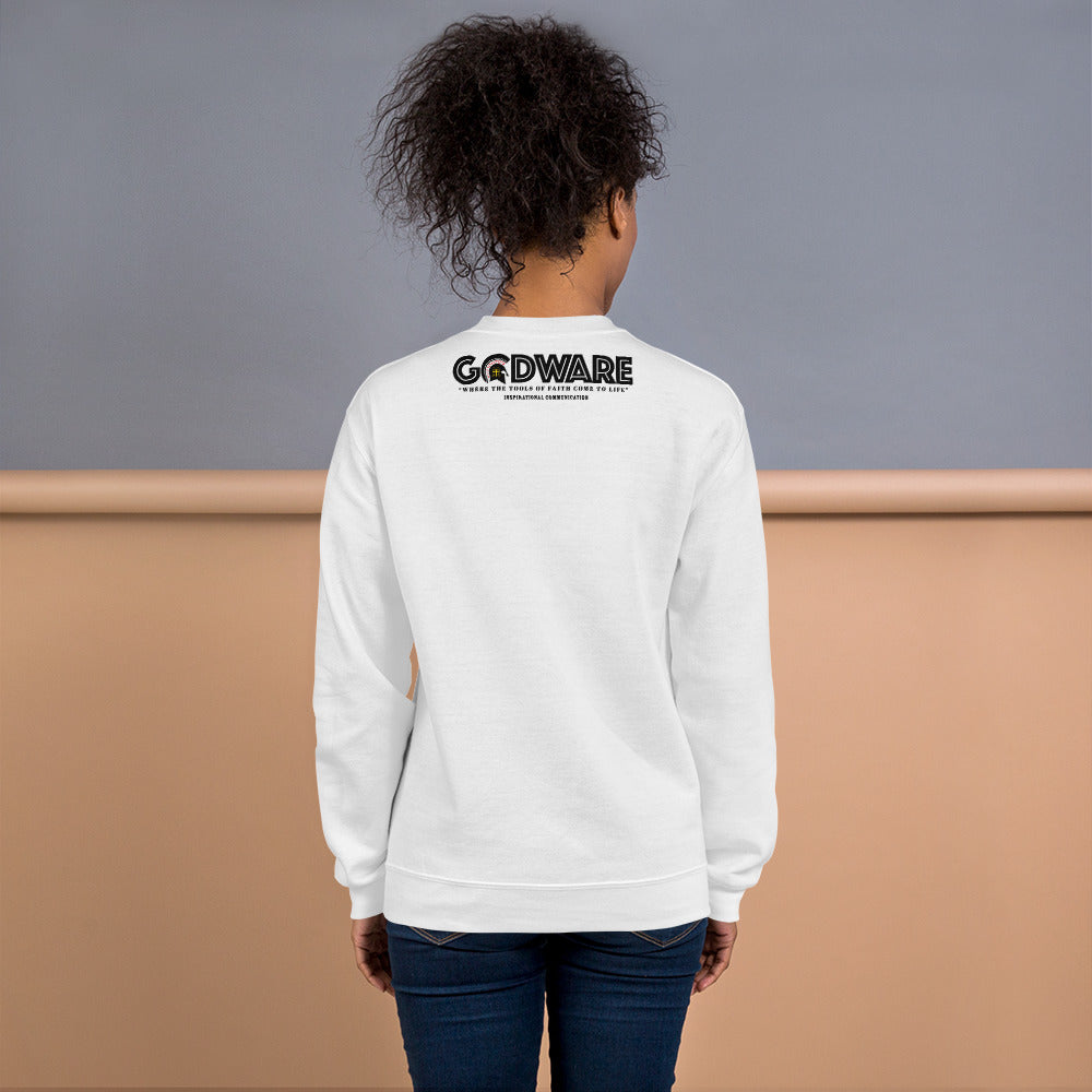 Godware Crew Neck Sweatshirt - Black logo