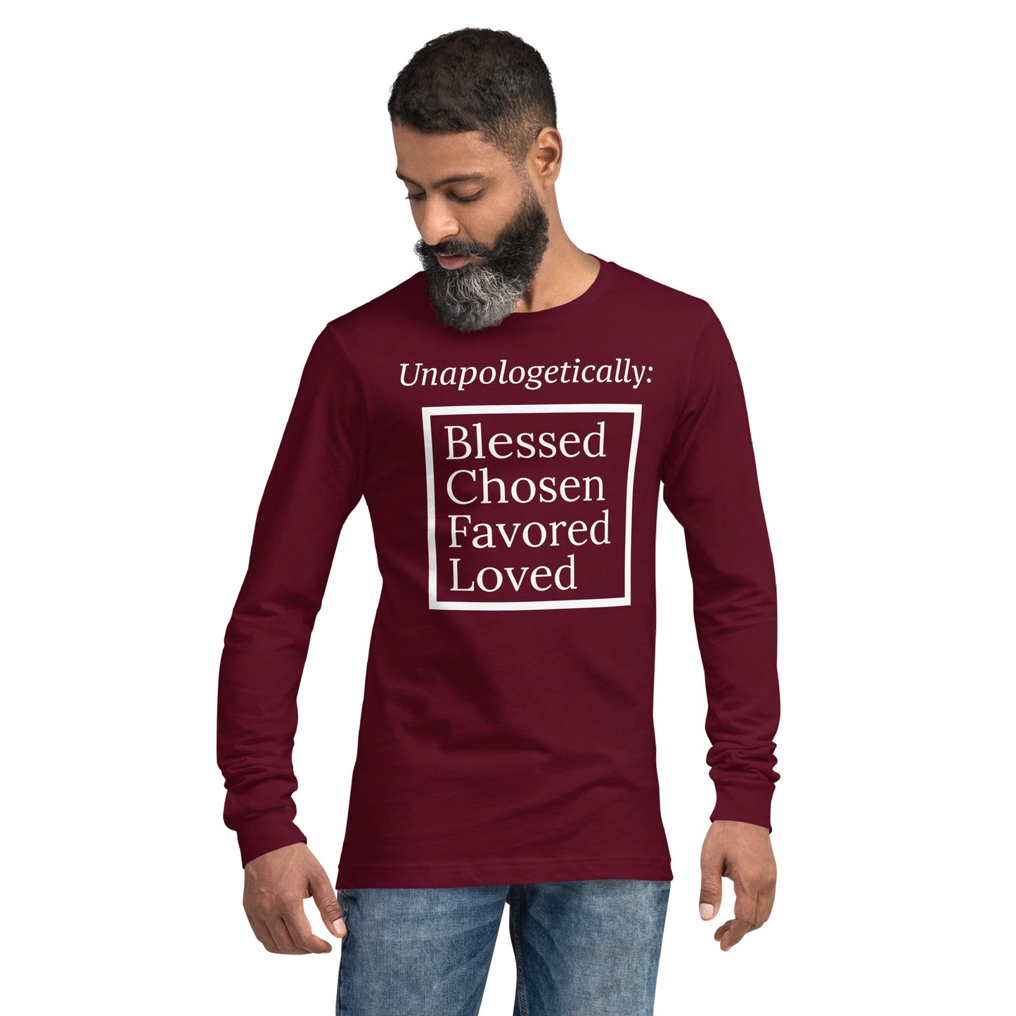 Unapologetic Inspirational Unisex Long Sleeve Tee