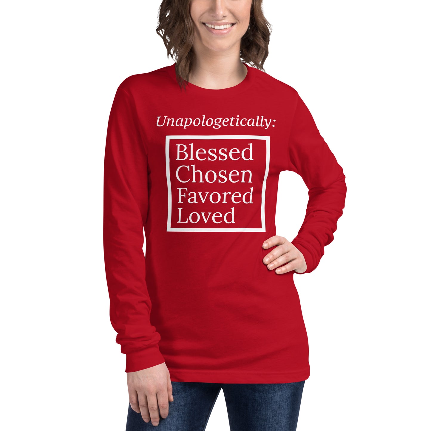 Unapologetic Unisex Long Sleeve Tee