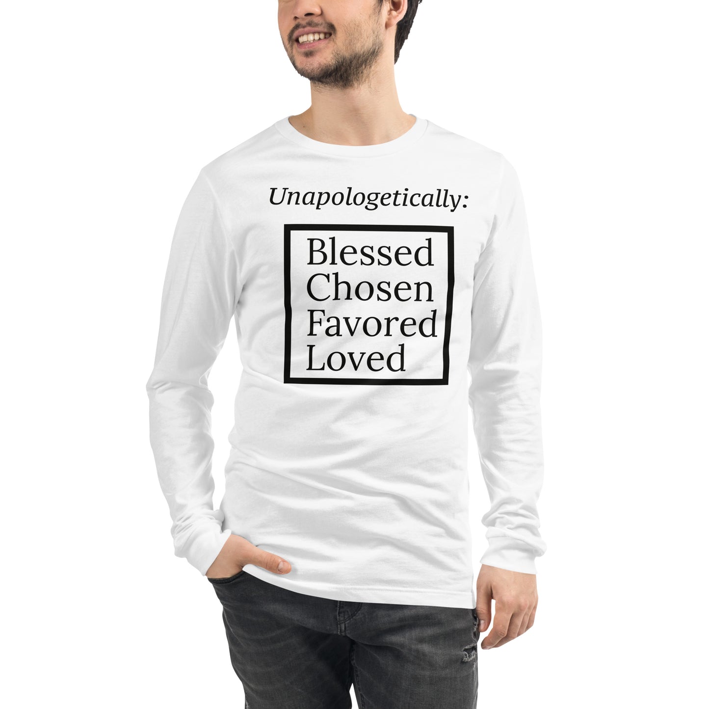 Unapologetic Unisex Long Sleeve Tee
