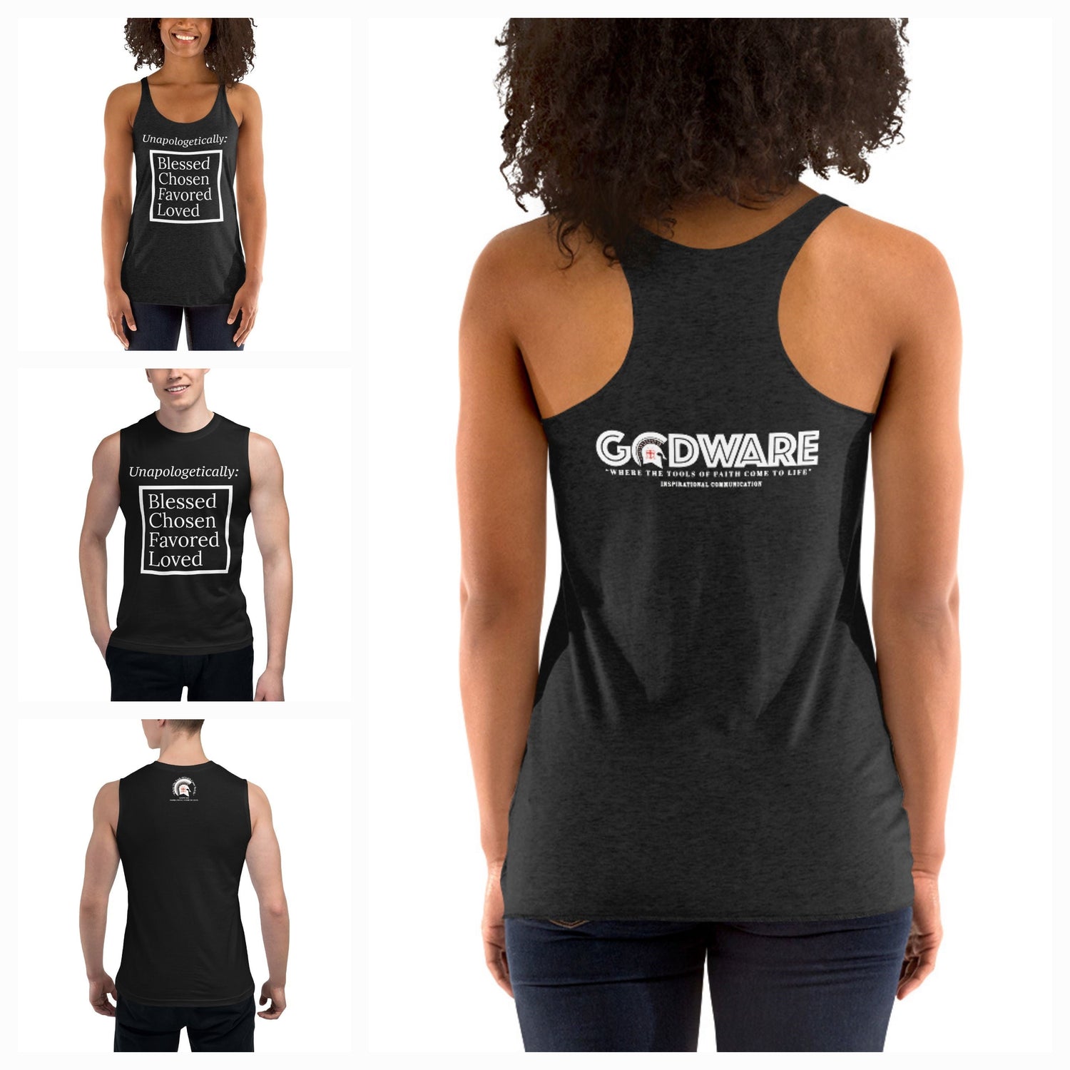 Inspirational apparel and clothing, tank top, tank, shirt