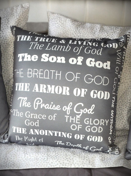 Christian Pillow. Prayer pillows. Religious Pillows. Inspirational Pillows.