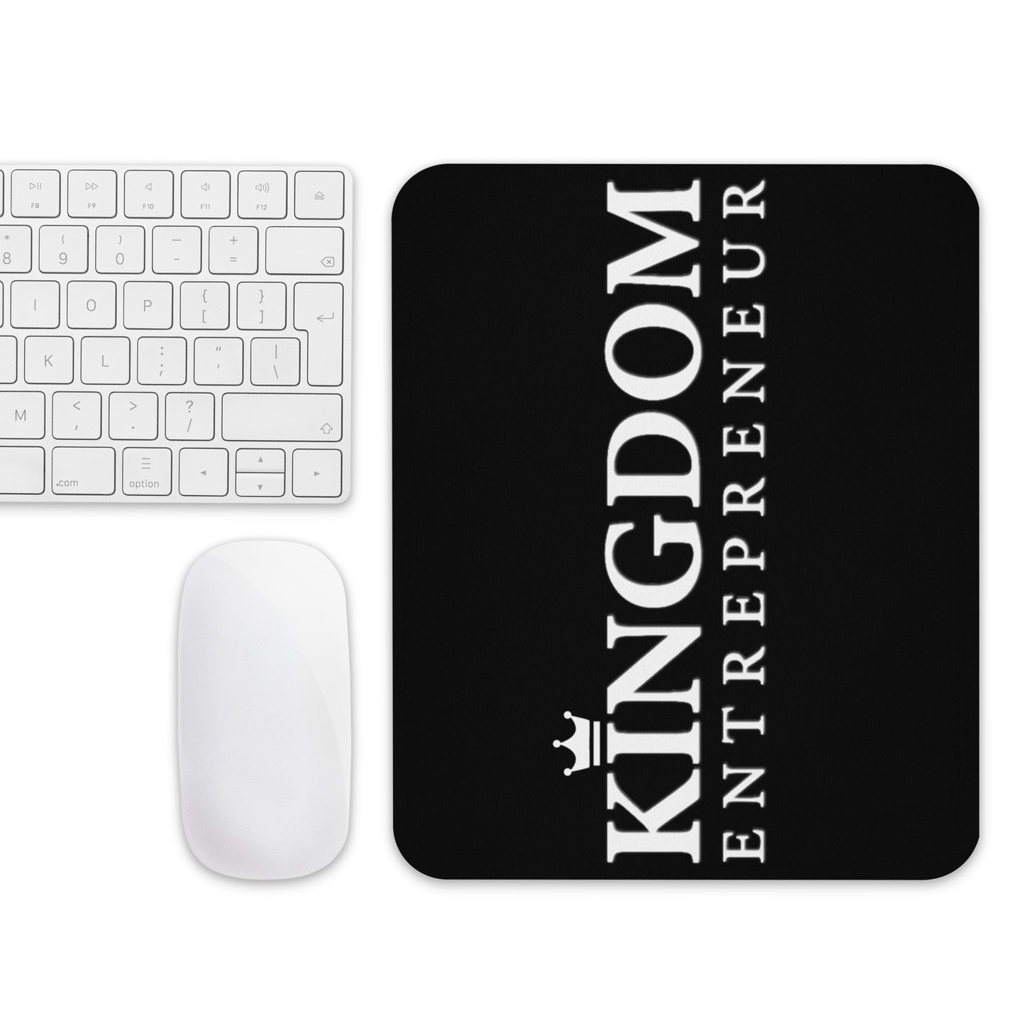 Kingdom Entrepreneur Mouse Pad | Faith-Driven Desk Accessory