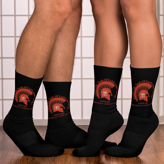 Brand logo socks