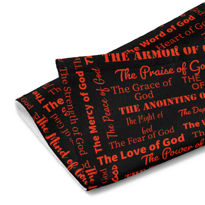 Attributes Hand towel - red/black