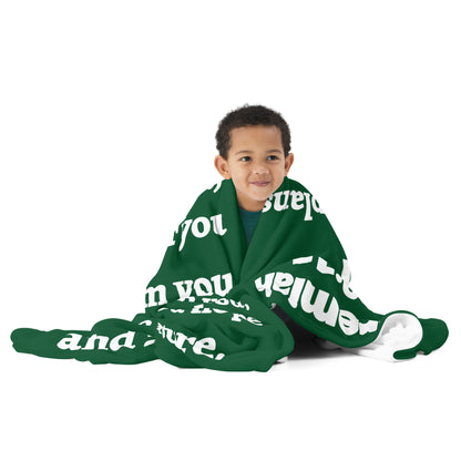 Jeremiah 29 Plush Throw Blanket - Faith-Inspired Home Decor | GodWare