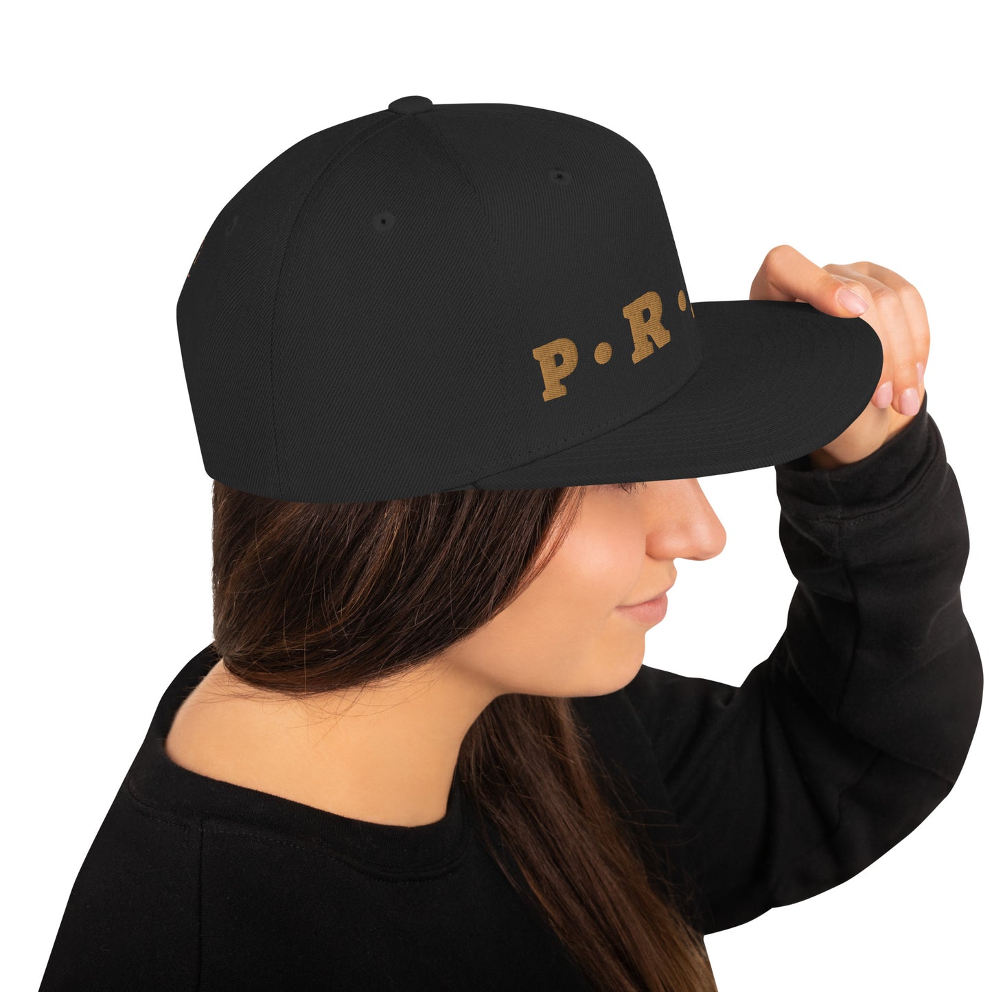 Pray - Classic Snapback Hat (Gold)