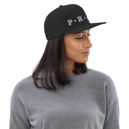 Pray - Classic Snapback Hat (Grey)