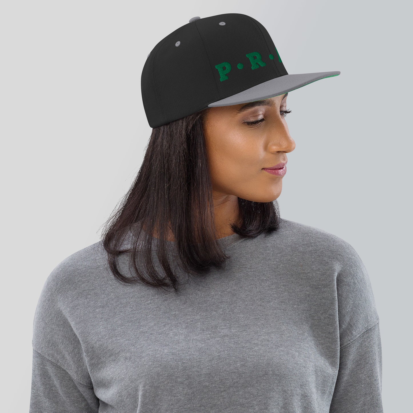 Pray - Classic Snapback Hat (Green)